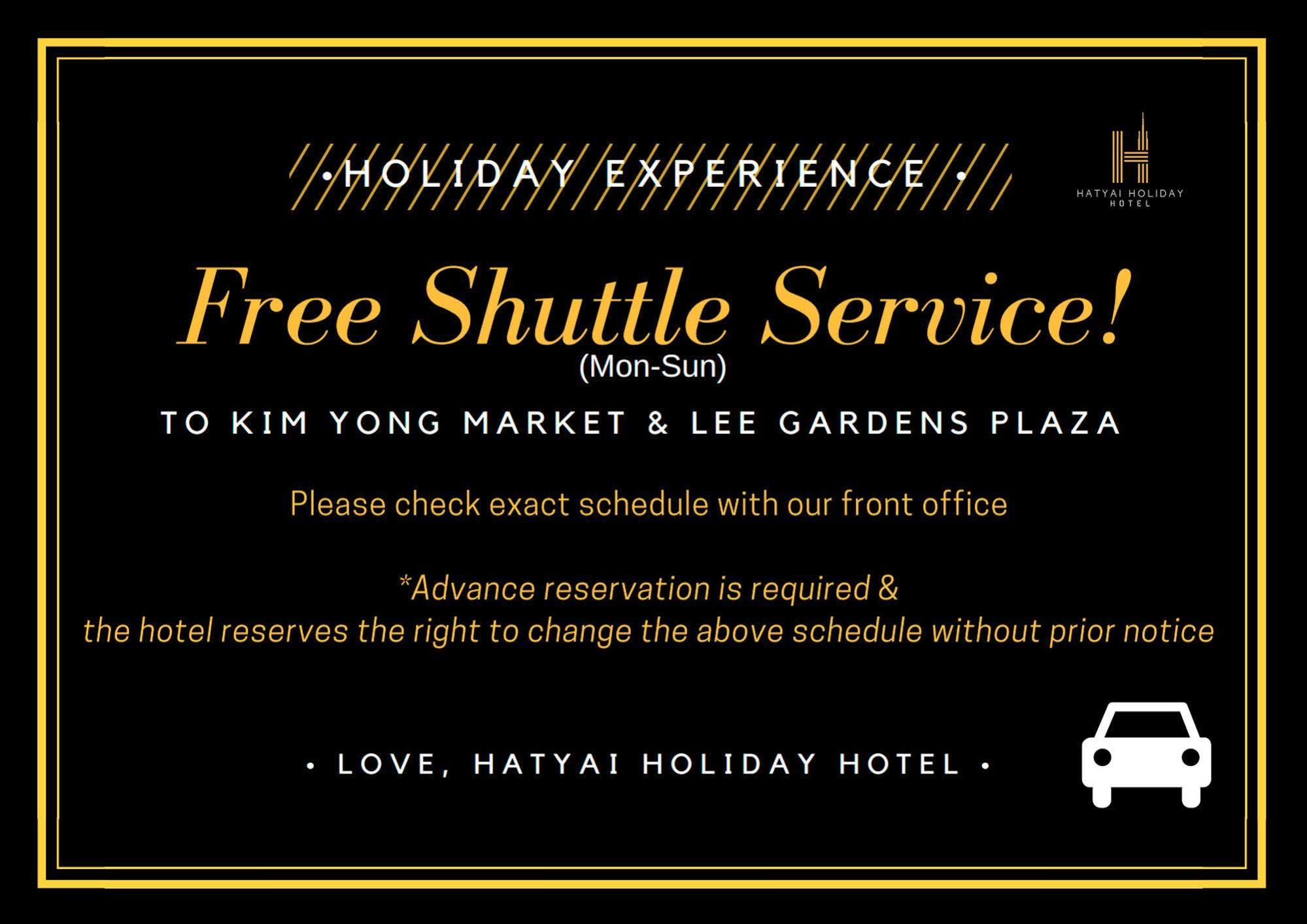 Hatyai Holiday Hotel Hatjaj Kültér fotó